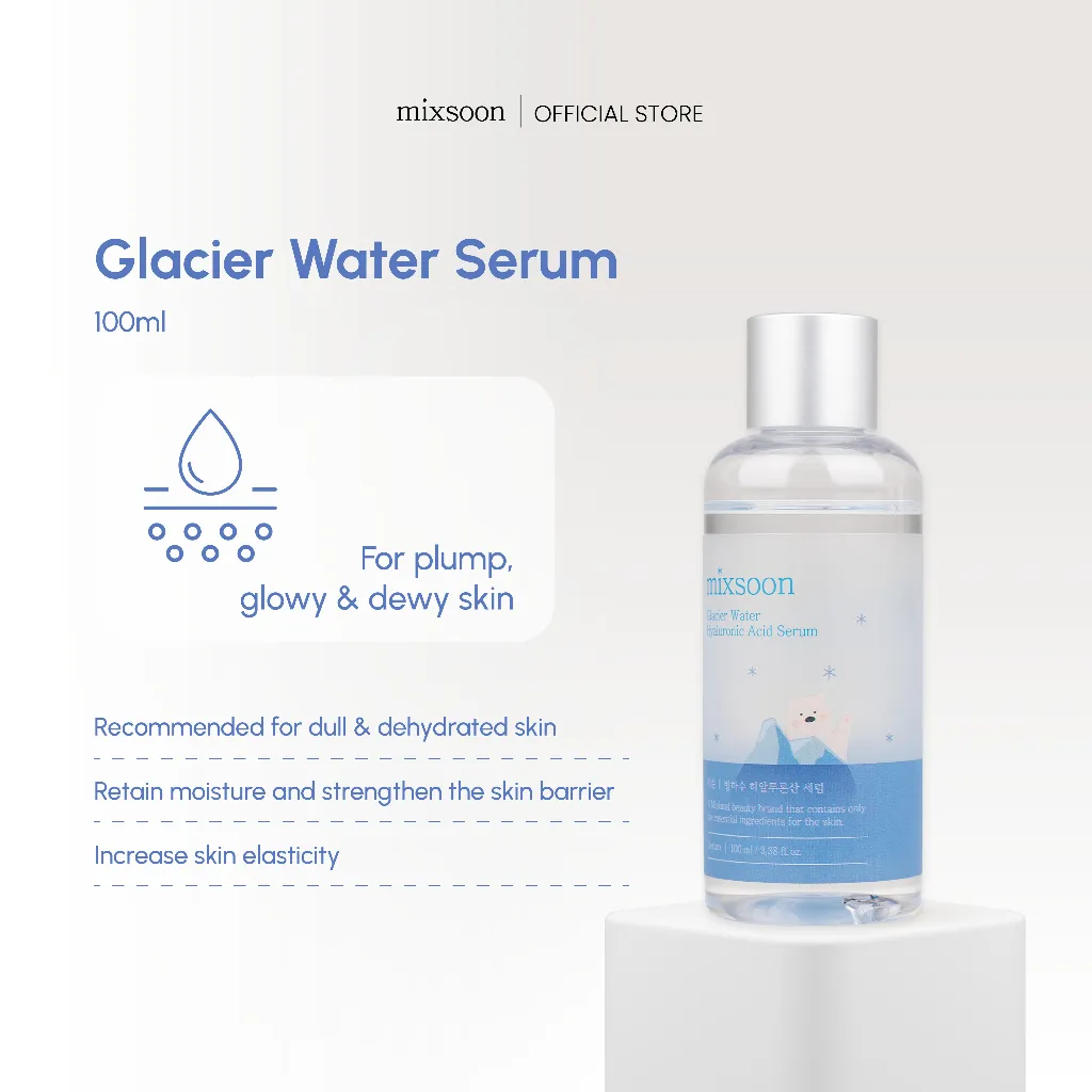 MIXSOON Glacier Water Hyaluronic Acid Serum 100ml