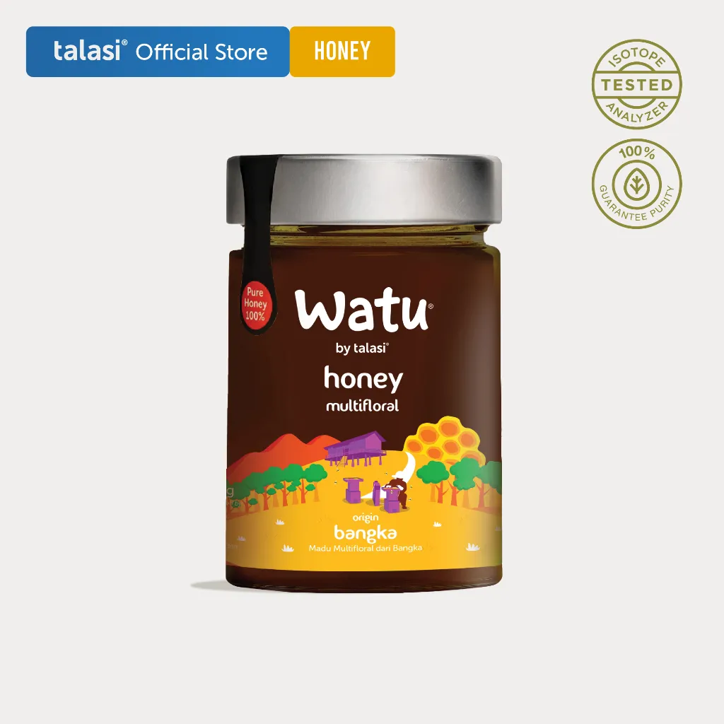 Origin Bangka 400gr, Talasi Watu Honey - Madu Murni