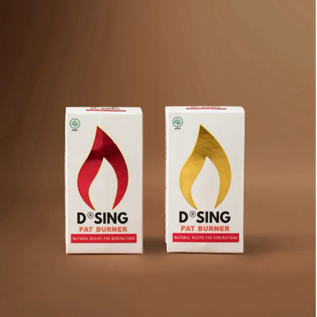 DSing Fat Burner Original | Suplemen Pembakar Lemak Herbal | Pelangsing Badan Sehat