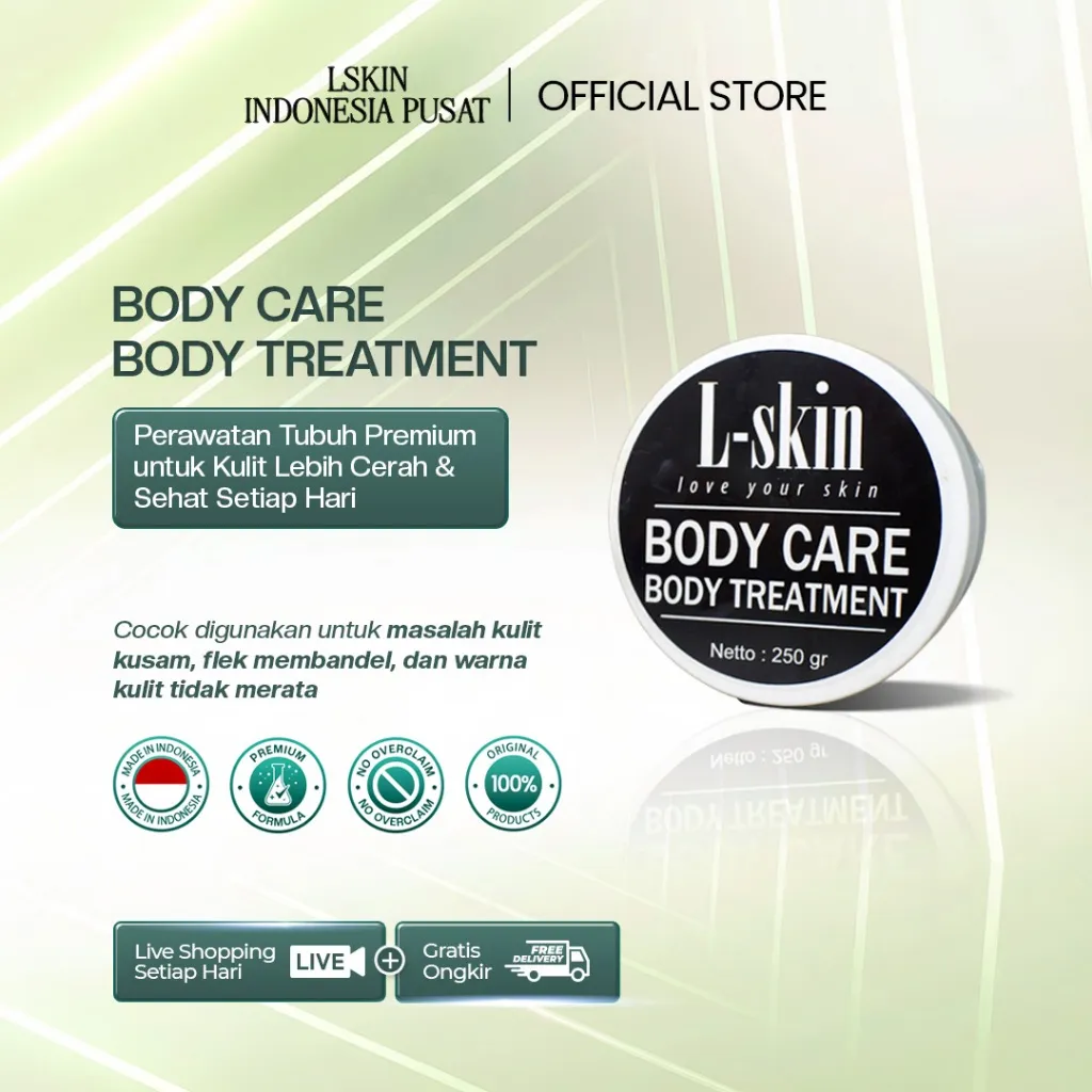 Lskin Body Care Body Treatment | Whitening & Hydrating Treatment untuk Kulit Cerah