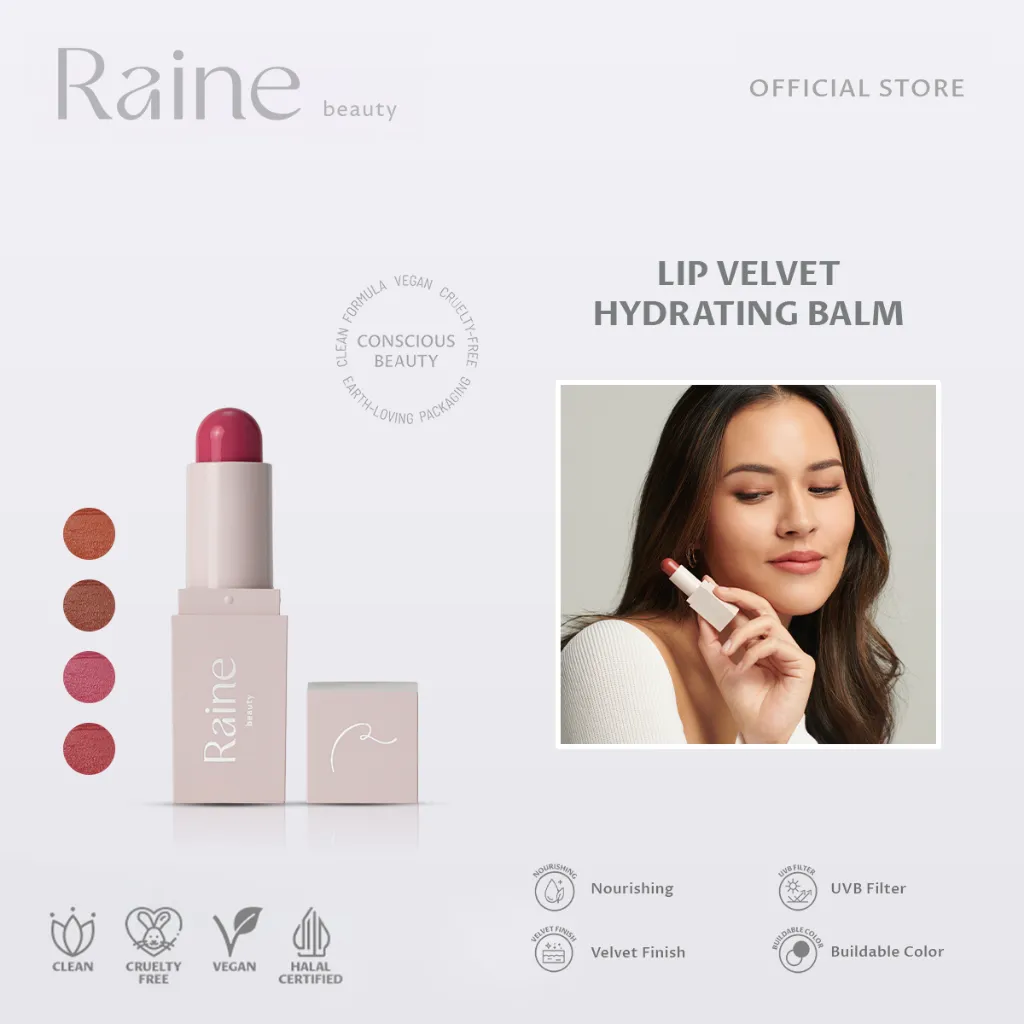Raine Beauty Lip Velvet Hydrating Balm