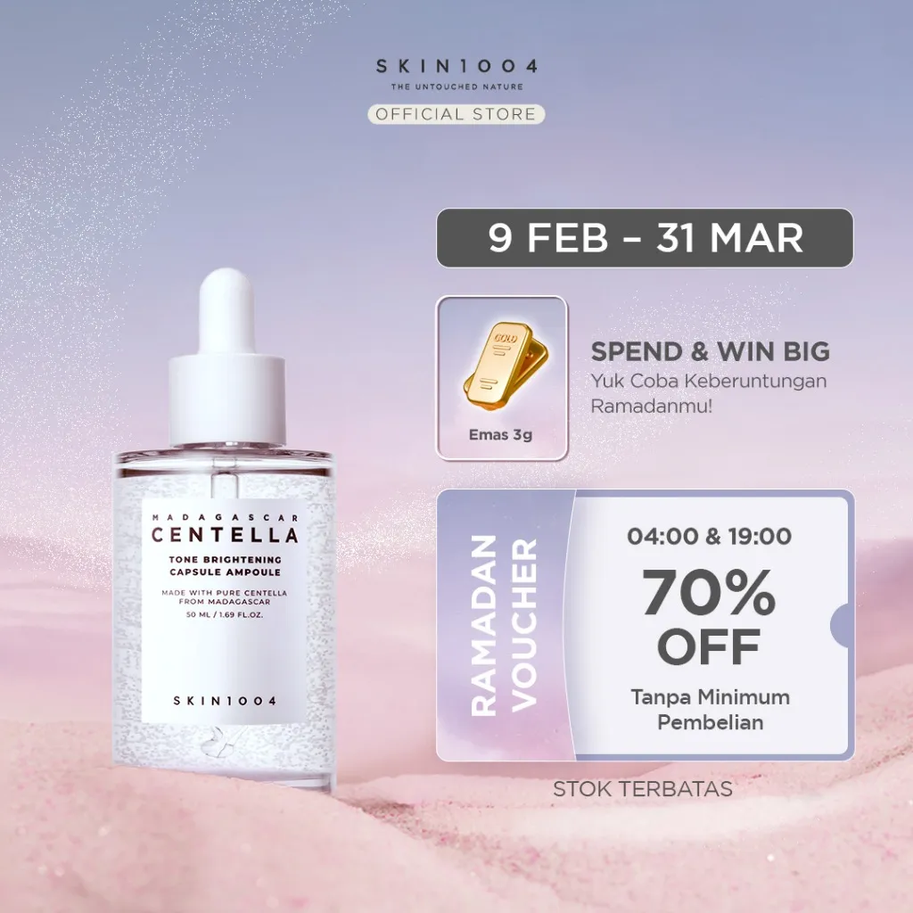 SKIN1004 Madagascar Centella Tone Brightening Capsule Ampoule 50ml