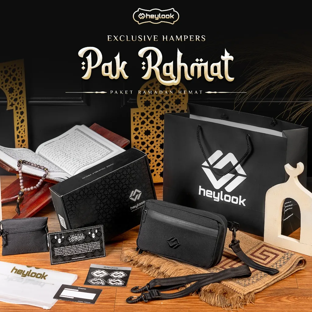 (Pak Rahmat) - Clutch Bag Pria NORTHEN ULTRA Anti Bara Anti Air Clutch Bag Multyfungsi 3 in 1 Hand Bag Cowok Waterproof Tas Tangan Anti Air Sling Bag Kulit Waistbag Distro HEYLOOK