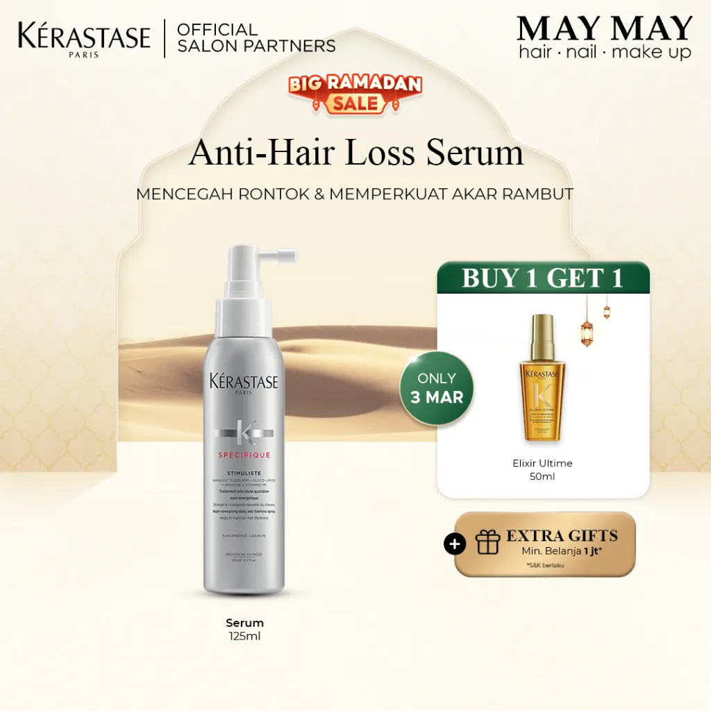 Kerastase Stimuliste 125ml Serum Anti Rontok Harian