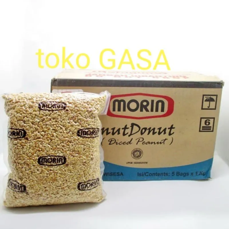 Kacang Cincang/KACANG DONAT MORIN/ kacang Cacah MORIN/KACANG SANGRAI REPACKED Siap Saji PREMIUM QUALITY