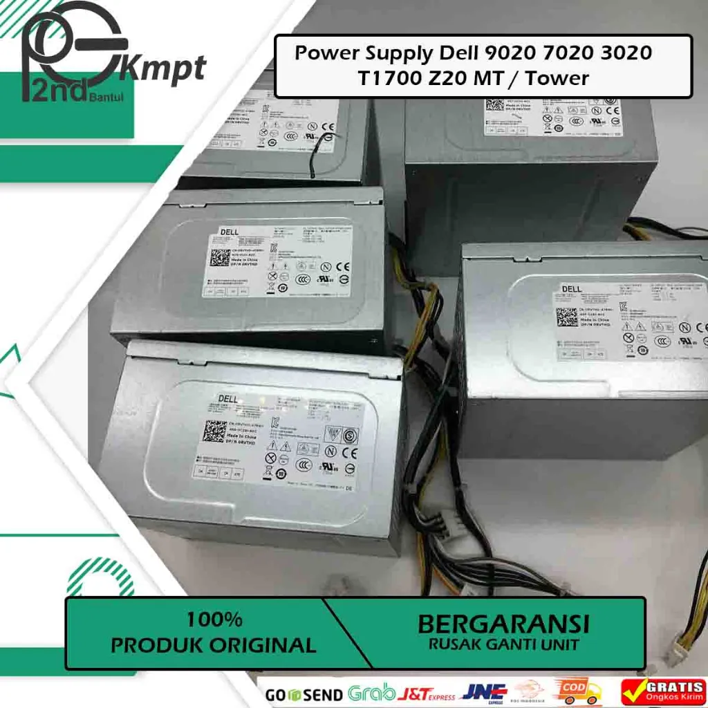 Power Supply PSU Dell 8 Pin 9020 7020 3020 T1700 T20 MT / Tower