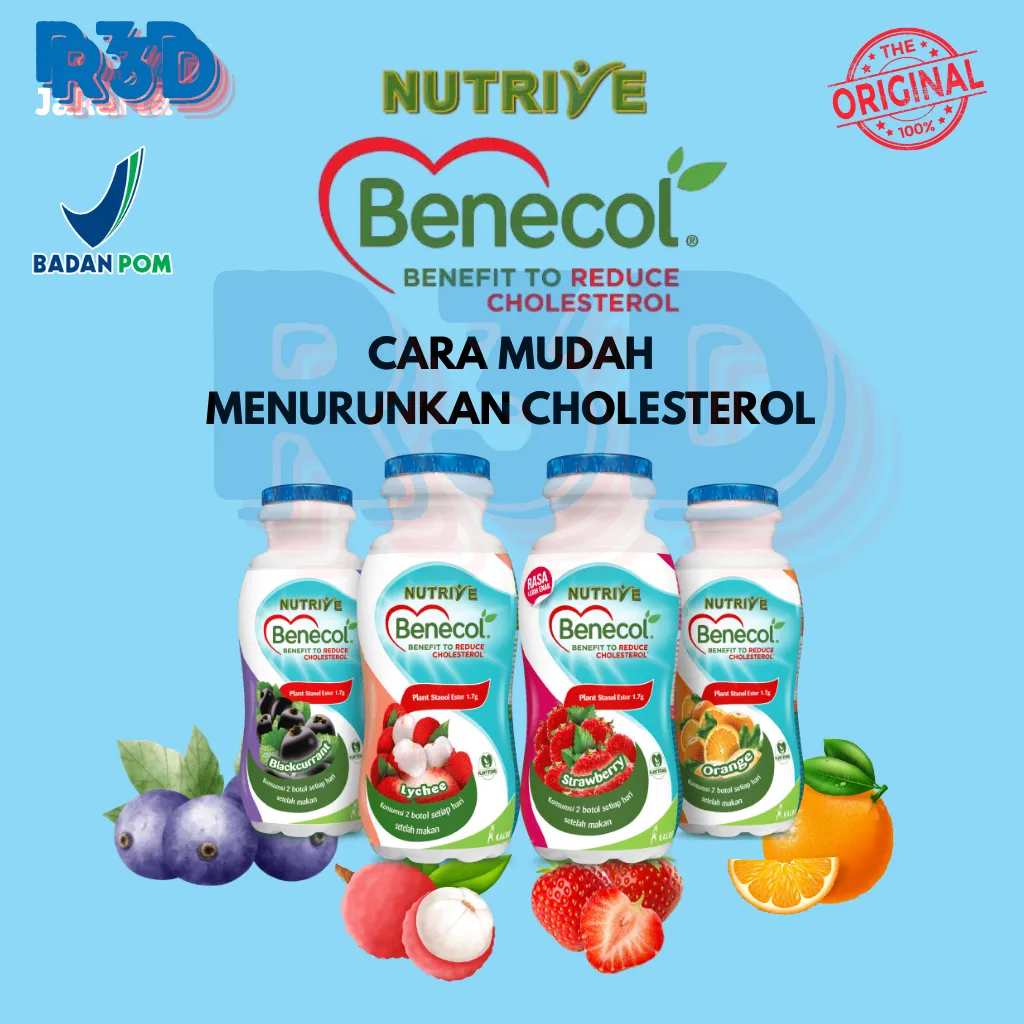 NUTRIVE BENECOL 6 X 100ML MENURUNKAN KOLESTEROL