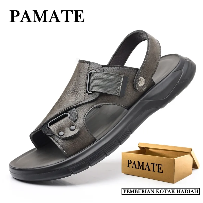 Sandal Slop Pria Casual Anti Selip - Desain Slip On Nyaman untuk Aktivitas Sehari-hari