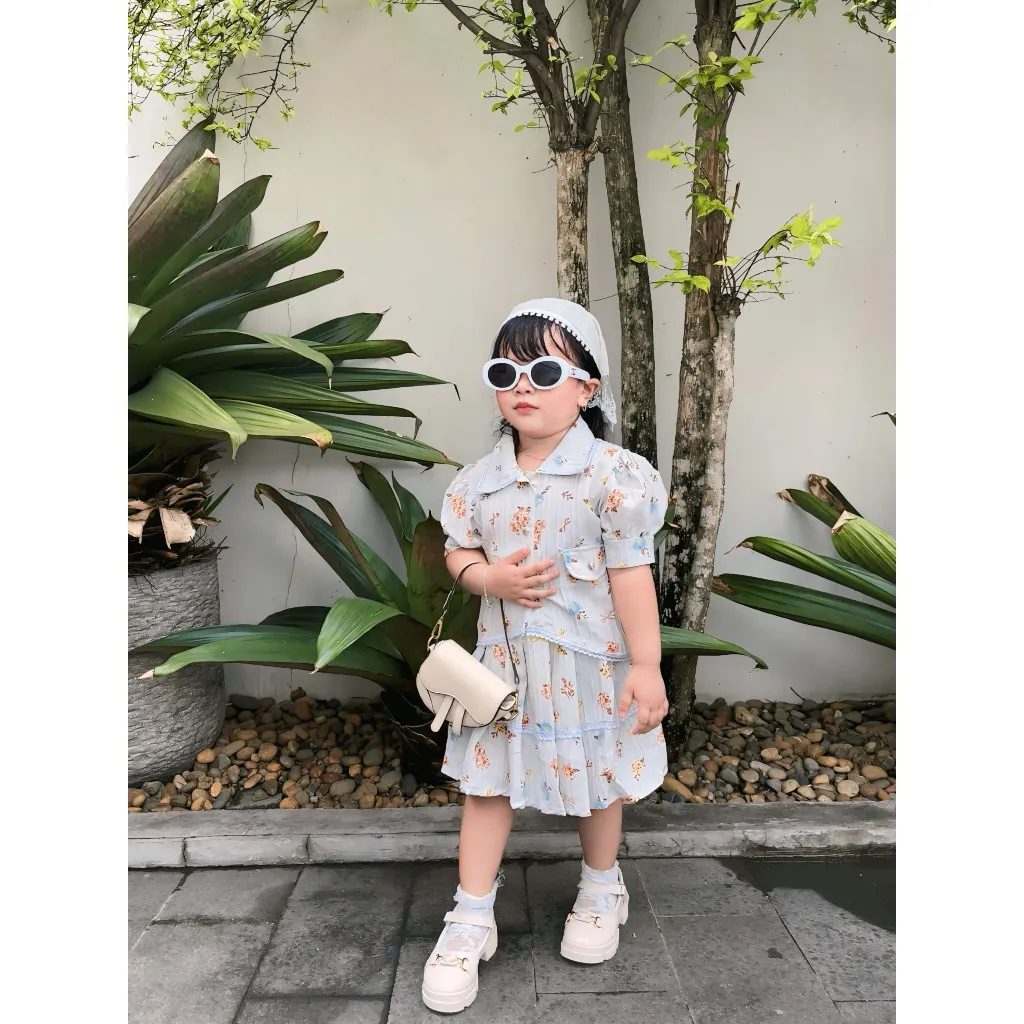 D4 Alesha Setelan Rok Anak Perempuan R175