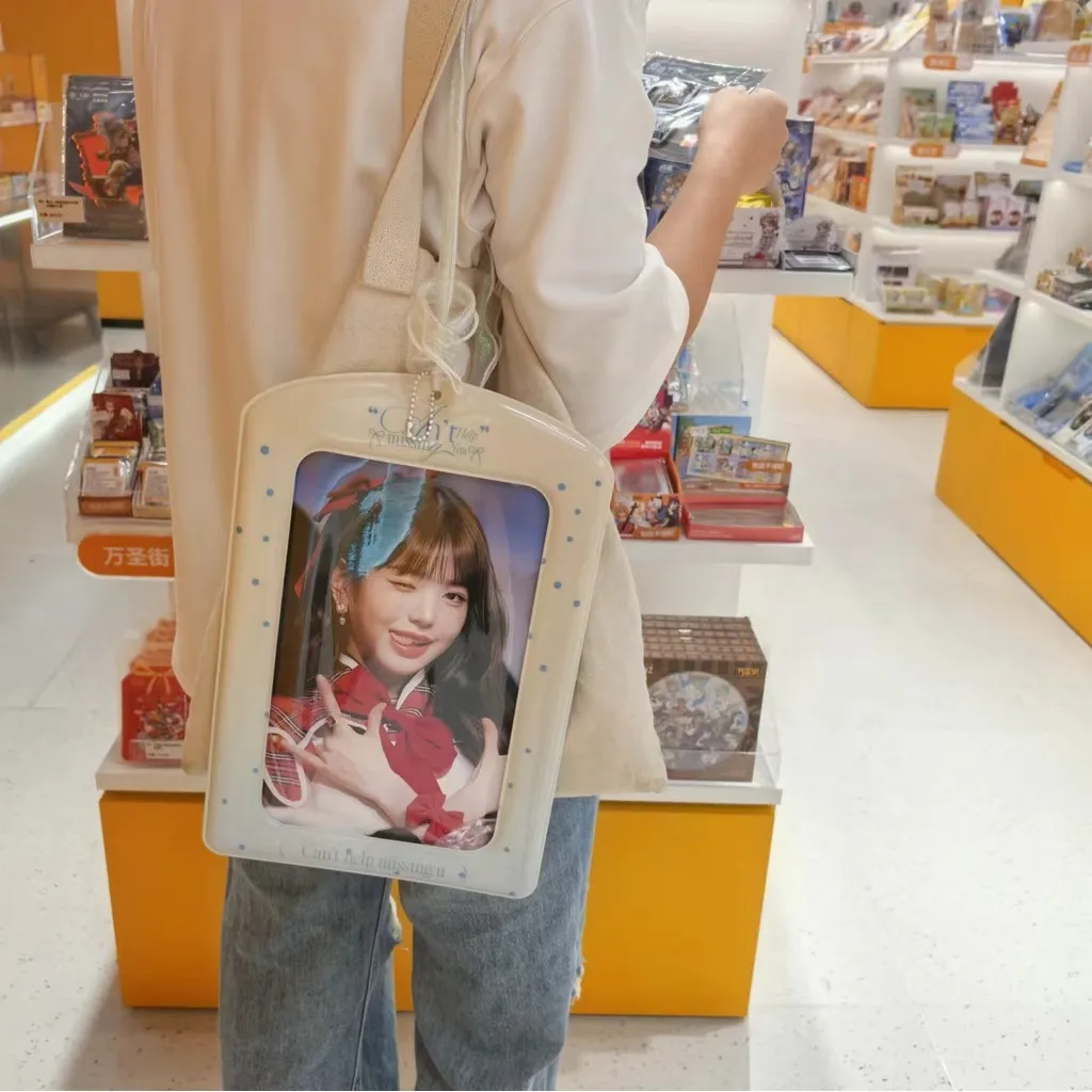 [COD&READY] Originalitas 2R/A5/A4 Giant Stripe Card Holder KPOP Idol Photocard Home Decoration Dustproof Waterproof Concert Supplies Birthday Gift