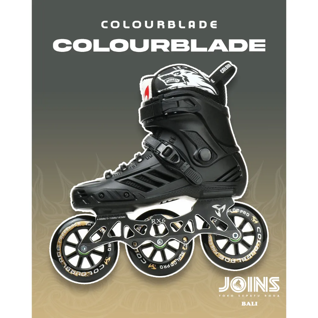 Sepatu Roda Colour Blade Viper Urban Inline Skate 3x110 hybrid