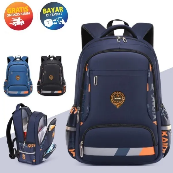 GOKIDO - BK141 TAS SEKOLAH LAKI LAKI TAS RANSEL SEKOLAH ANAK PEREMPUAN