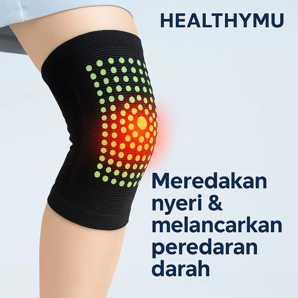 Deker Lutut Pemanas Terapi Sendi Nyeri Rematik Olahraga – HEALTHYMU Knee Support