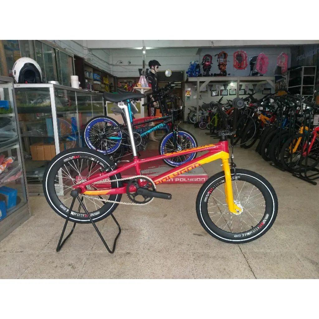 Sepeda BMX Polygon Razor 20 inch Modif Gear Jangkrik dan lainnya