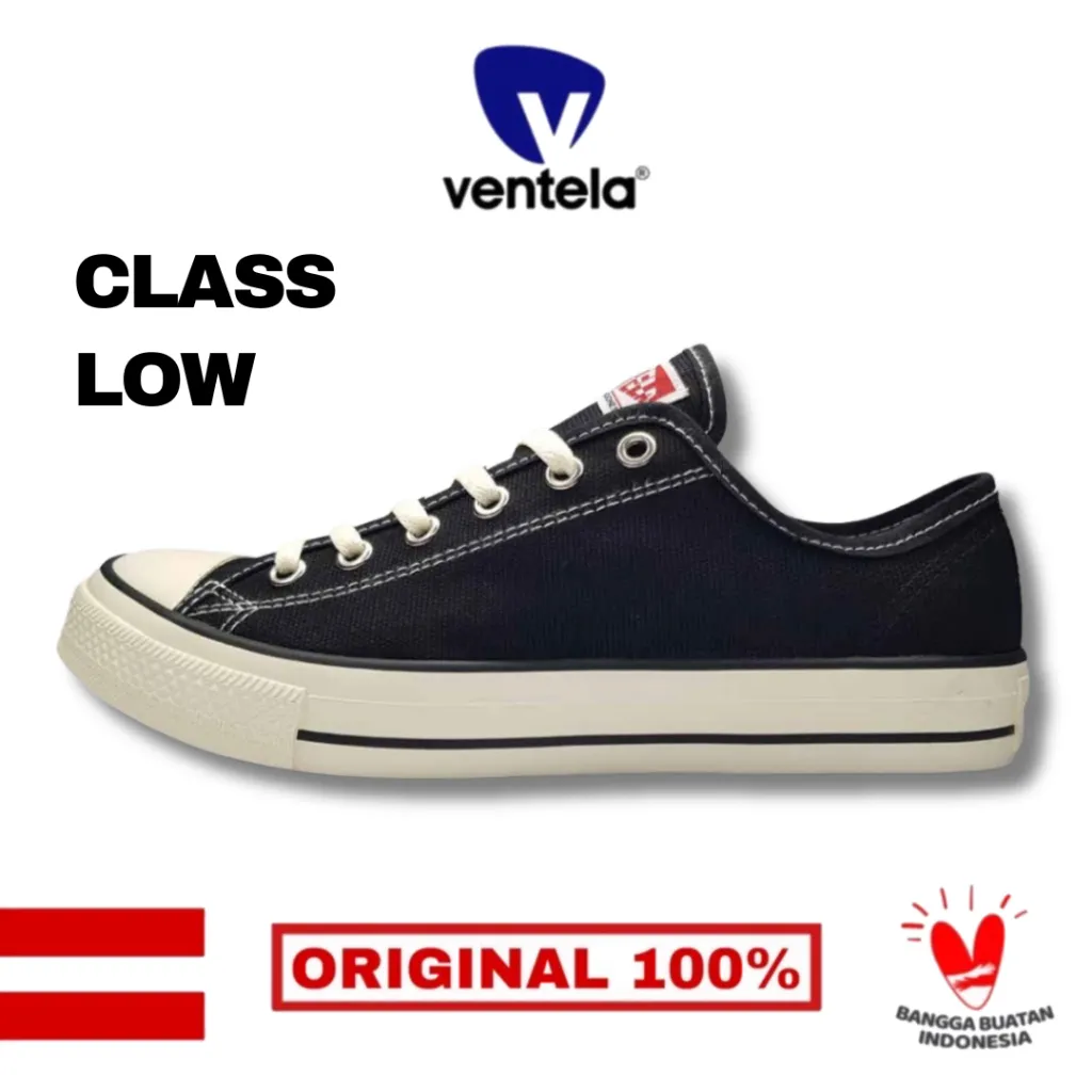 Ventela Class Low Black Natural