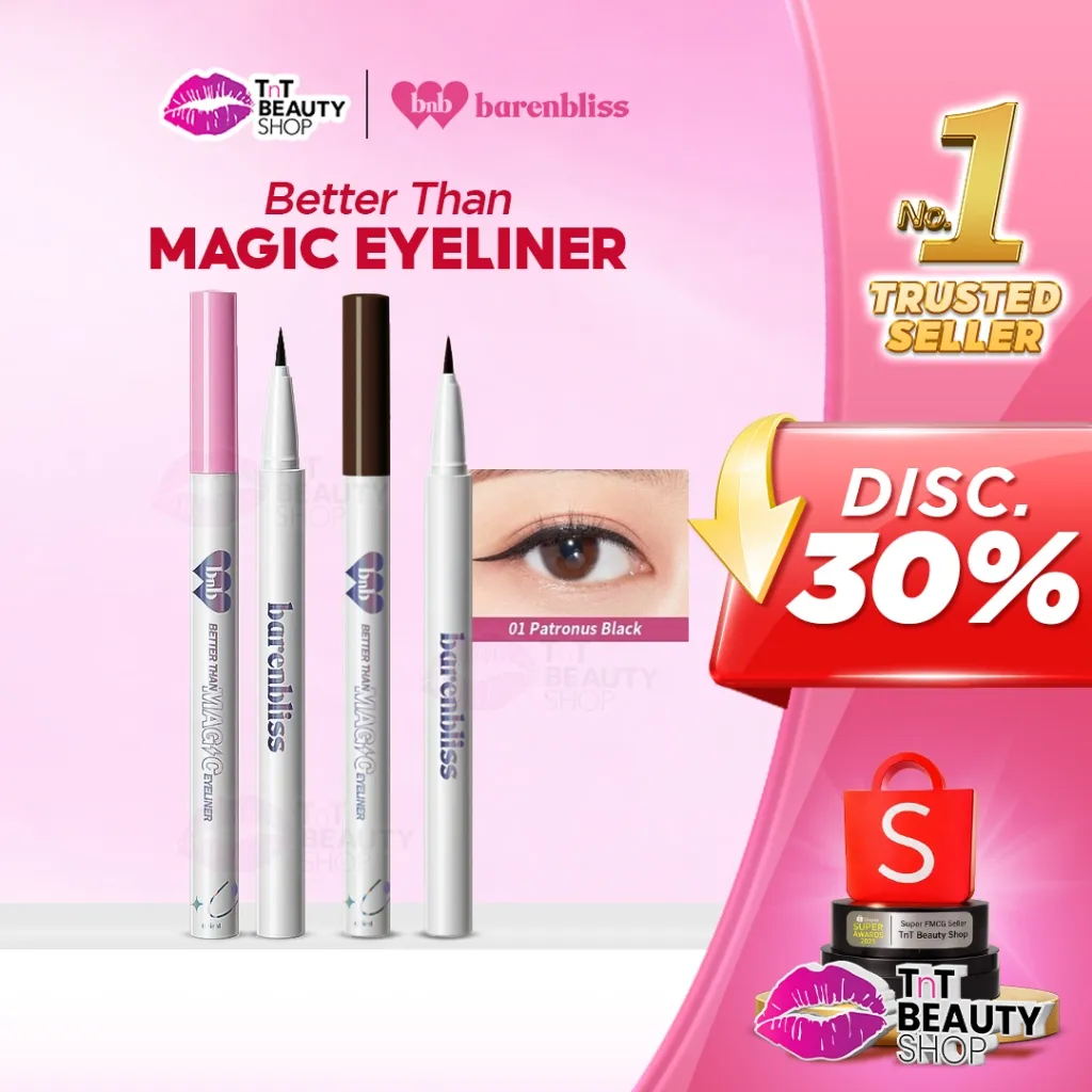 BNB Barenbliss Better Than Magic Eyeliner | Waterproof - Eyeliner Pensil-Tahan Lama-Hitam - Eye Liner | TnT Beauty Shop