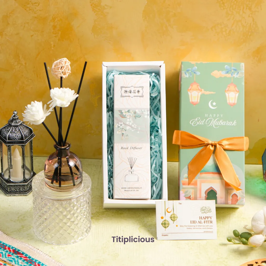 Hampers Parcel Lebaran Idul Fitri Unik Ramadhan Pengharum Ruangan Reed Diffuser Aromaterapi