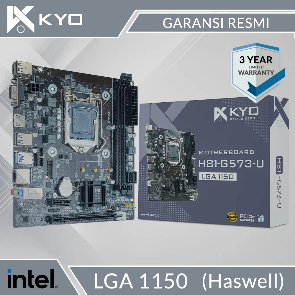 Motherboard KAIZEN H81 LGA 1150 DDR3 H81 Mainboard Mobo H81