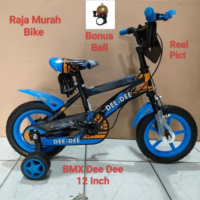 Sepeda Anak Bmx Dee Dee 12 Inch Ban Eva Racing Sepeda Anak Laki Laki Bmx