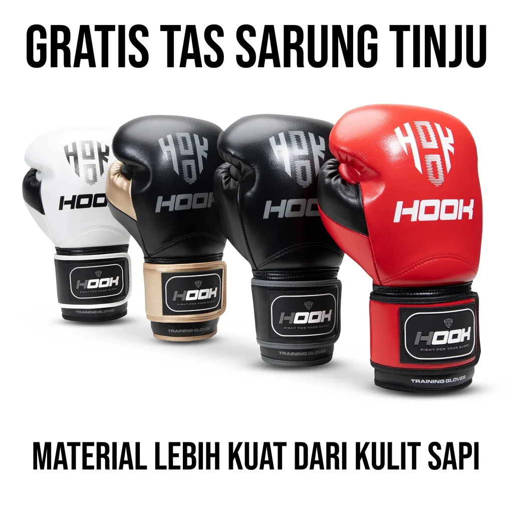 SARUNG TINJU HOOK, SARUNG MUAY THAI HOOK, BOXING GLOVES HOOK, MUAY THAI GLOVES HOOK, GLOVE BOXING