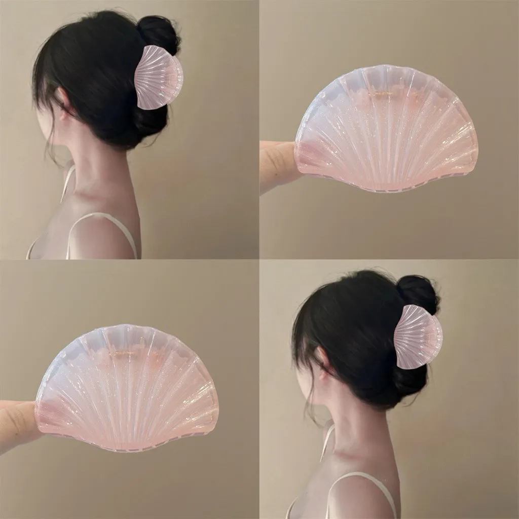 Pitaku&Co. Jepit Rambut Kerang Marble Kokoh 9cm Mantap Jedai Terbaru Shell Jepitan Rambut Kep Cantik Viral Trending AL07