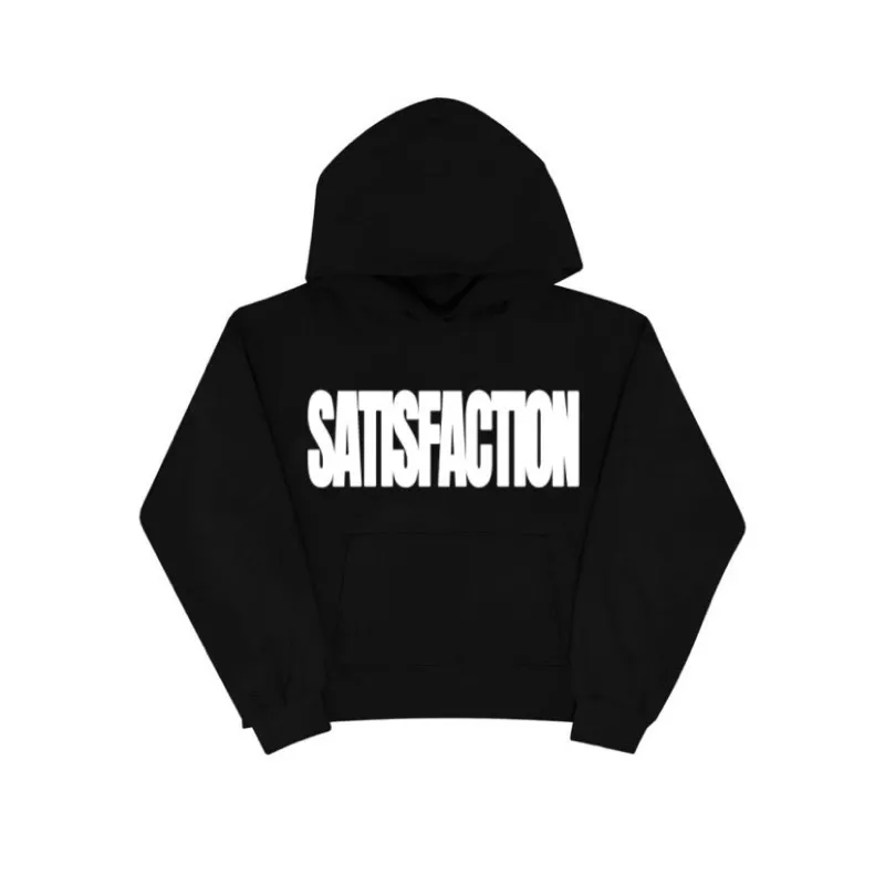 Satisfaction | Hoodie Boxy 375GSM SNIPER Black
