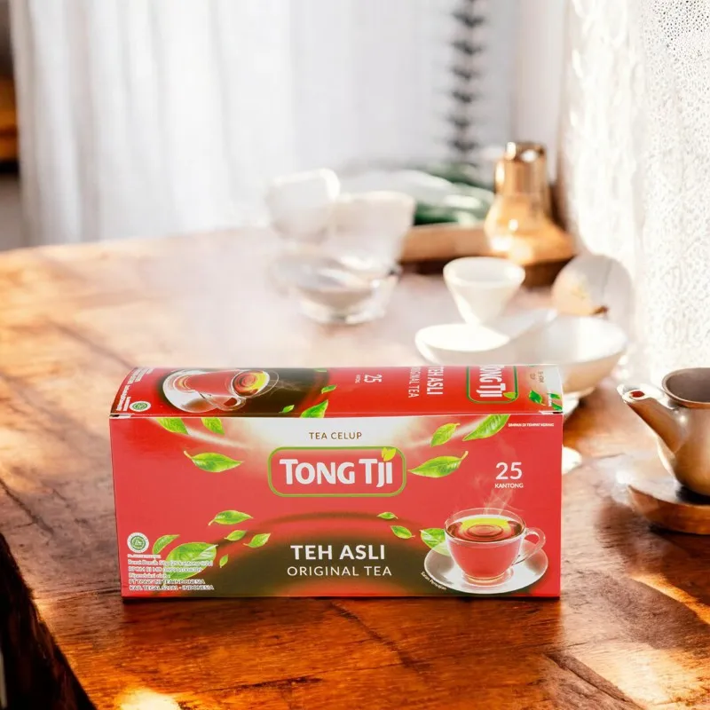 Tong Tji Black Tea / Teh Hitam 25s ( Tea Bag / Teh Celup non Amplop ) Original Tea