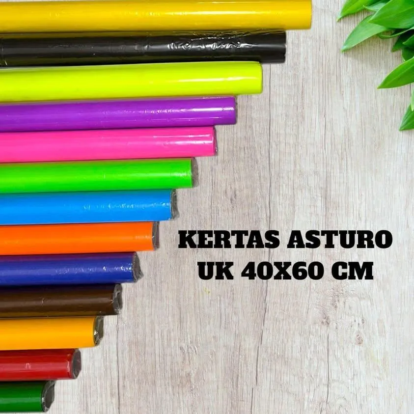 KERTAS ATSURO ALASKA / KERTAS WARNA / KERTAS ASTURO / KERTAS WARNA POLOS