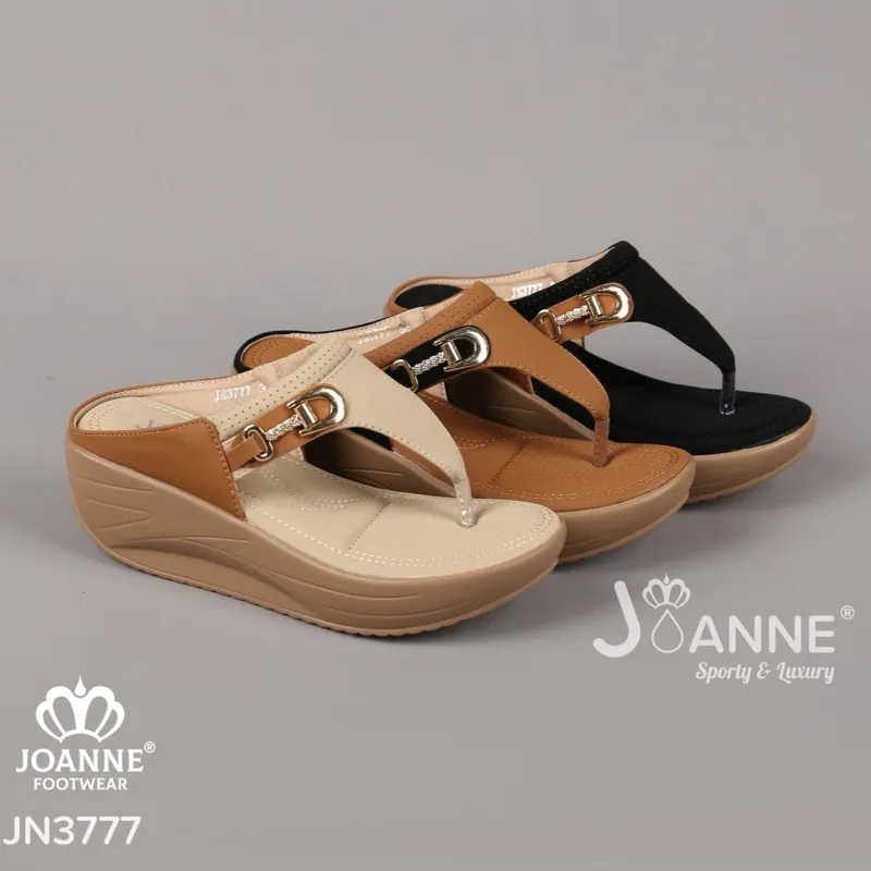 JOANNE FOOTWEAR Wedges Sandals Sepatu Wanita #JN3777