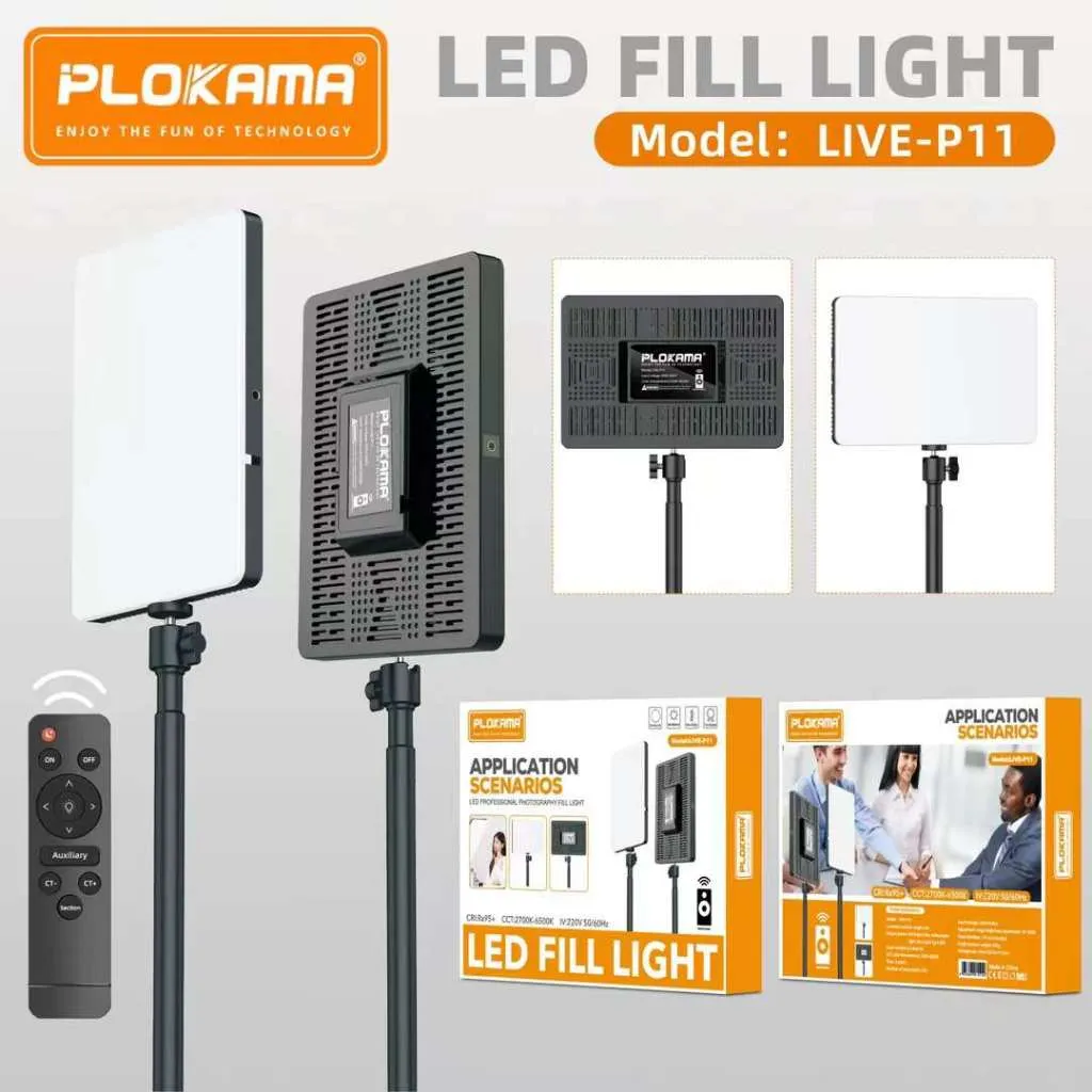 Lampu Foto Produk Studio Fotografi Palaroid Tripod Ringlight Besar Lighting Videografi Led Light Brightled MM-240 Ra95+