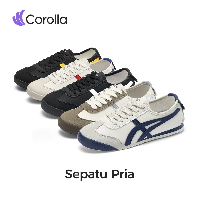 COROLLA Tiger-66  Sepatu Olahraga Pria Casual Sport Shoes Sneakers Viral Sepatu Kerja Main Outdoor Sepatu Kampus Ngampus