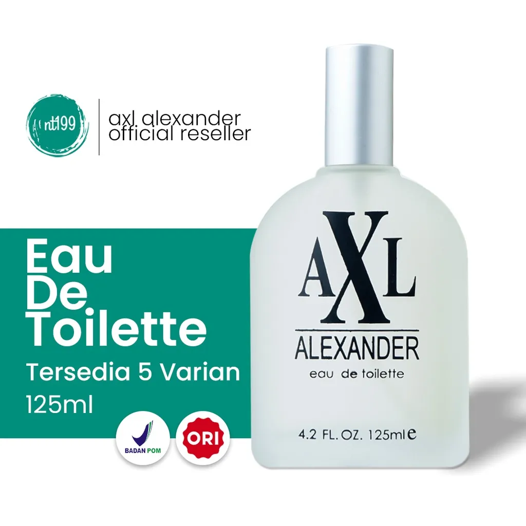 Parfum AXL Alexander Eau De Toilette EDT 125ml BPOM