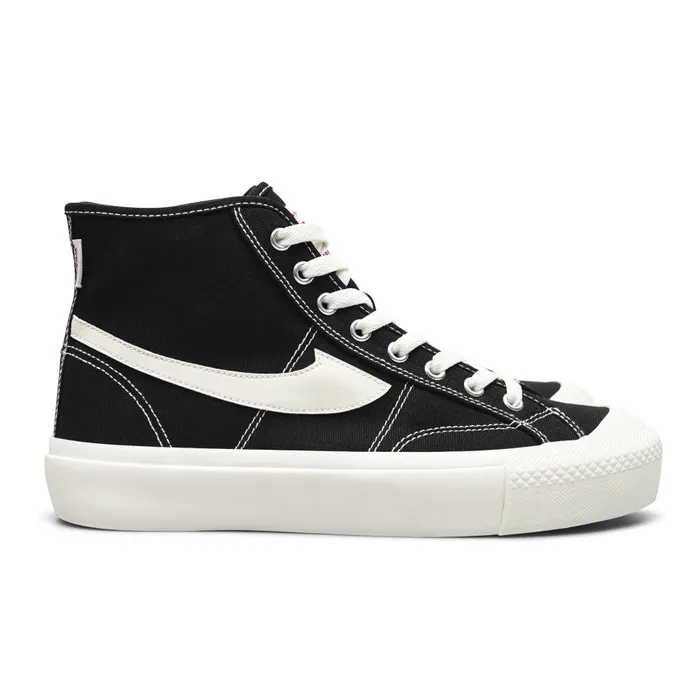 Sepatu Compass Gazelle Hi Black White