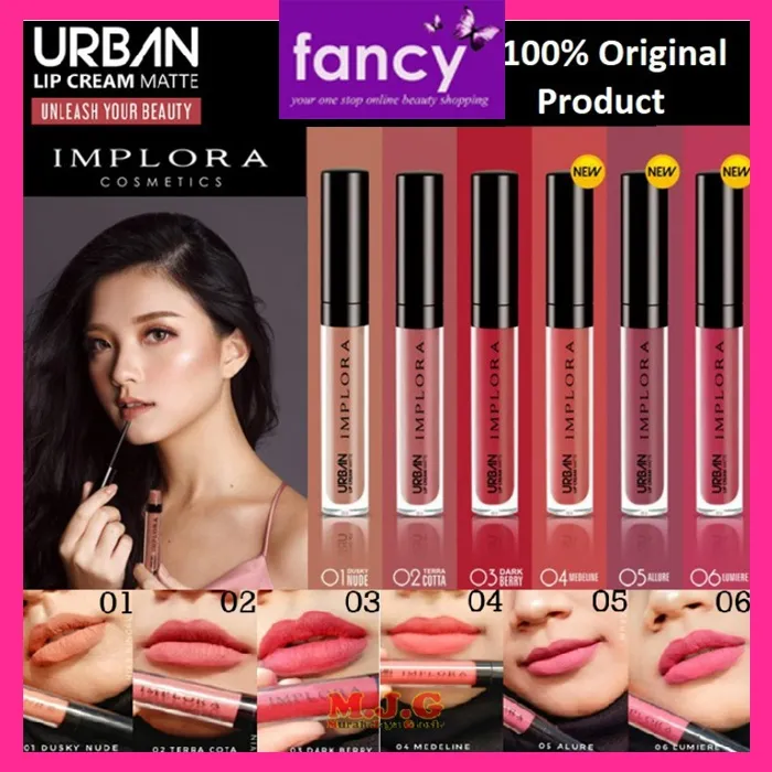 Implora Urban Lip Cream Matte / Lip Velvet NEW