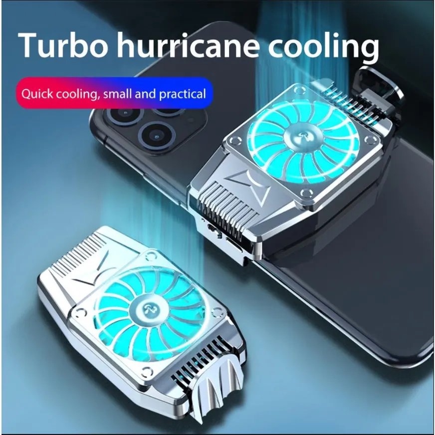 Cooling Fan smartphone Gaming Kipas Pendingin HP Radiator Fancooler Funcooler Coolingfan - H-15