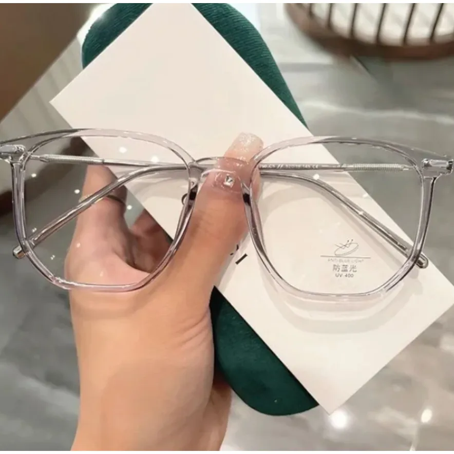Kacamata Minus -1 -2 -3 -4 -5 -6 Fashion Korea Anti Blue Light anti Radiasi Smartphone dan Laptop Model Cat Eye Zhijing 8083