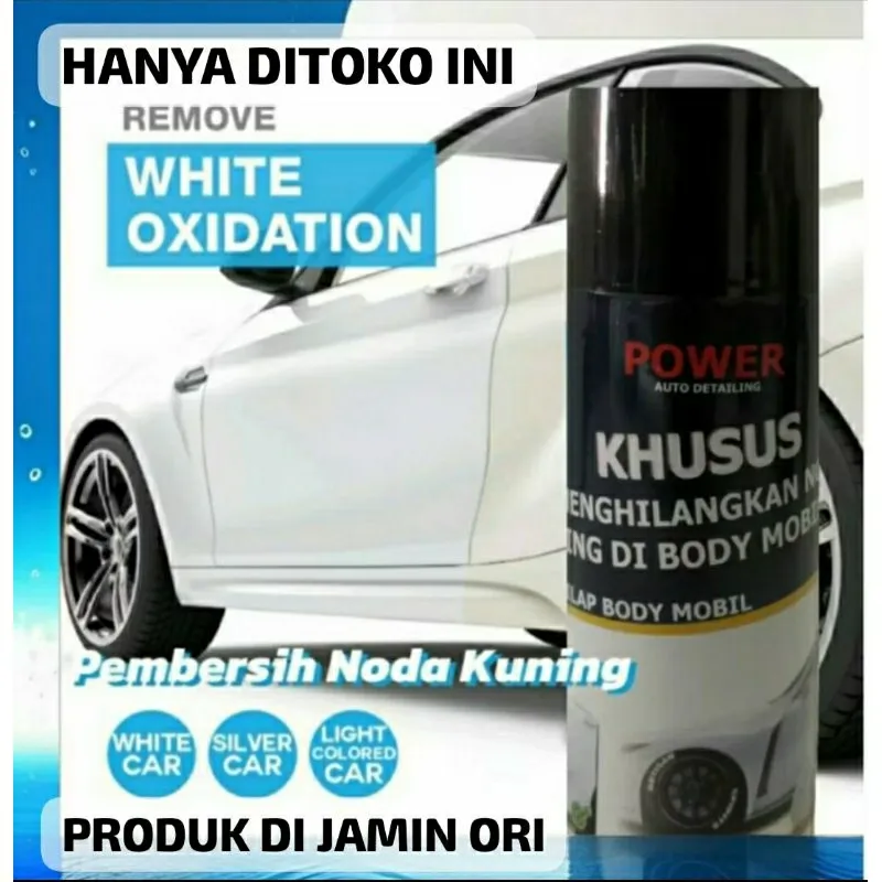 Pembersih noda kuning dan jamur dibody mobil atau body motor
