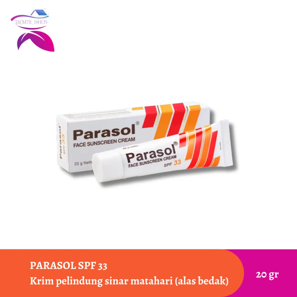 Parasol Spf 33 Sunblock 20 gr / Krim Tabir Surya