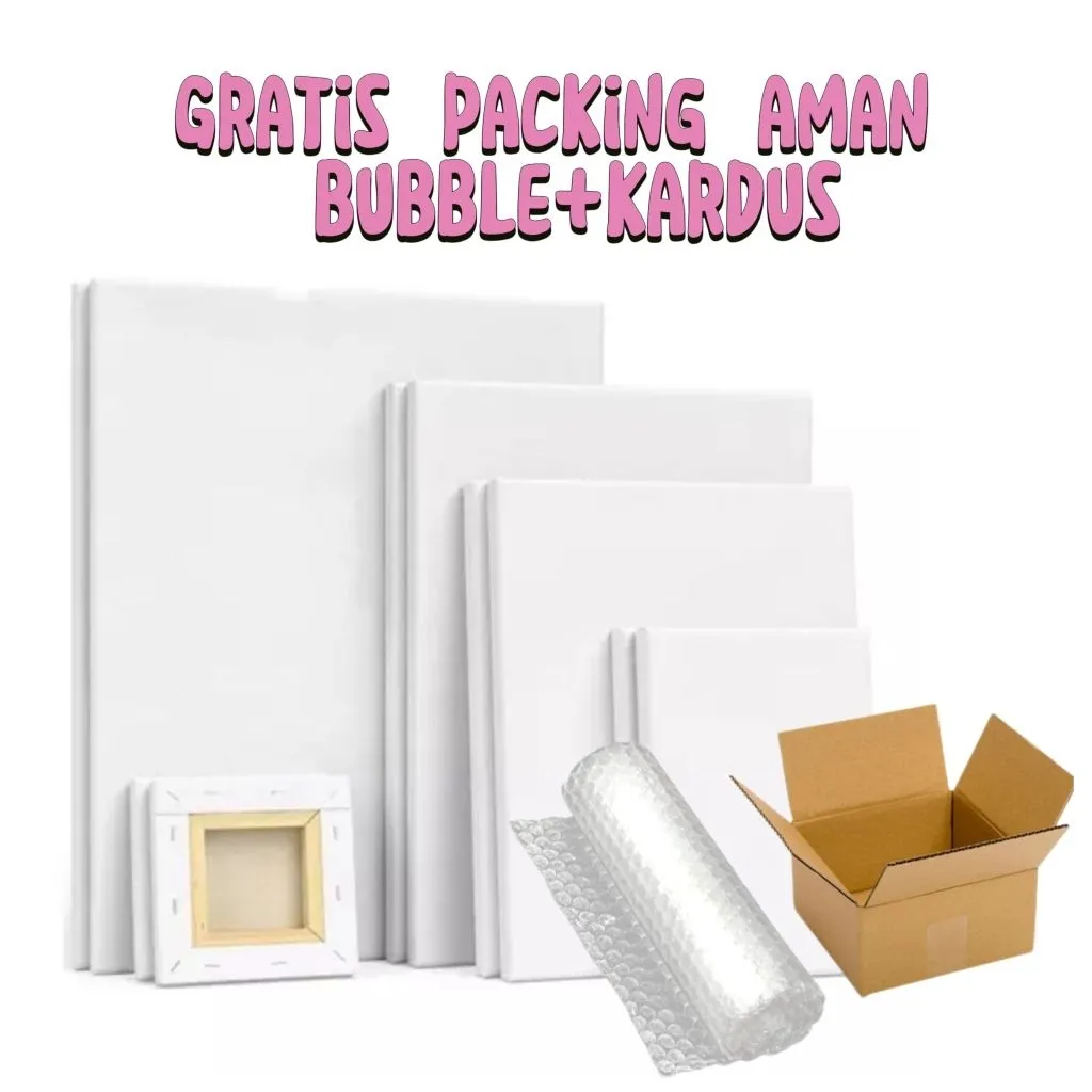 Kanvas lukis ukuran 20x20, 20x30, 30x30, 30x40