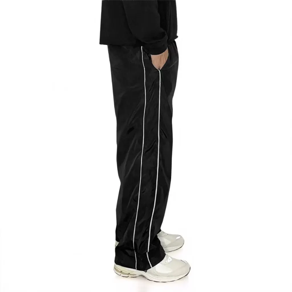 Celana Training Panjang Olahraga Hitam Baggy Trackpants Sport Casual Dewasa