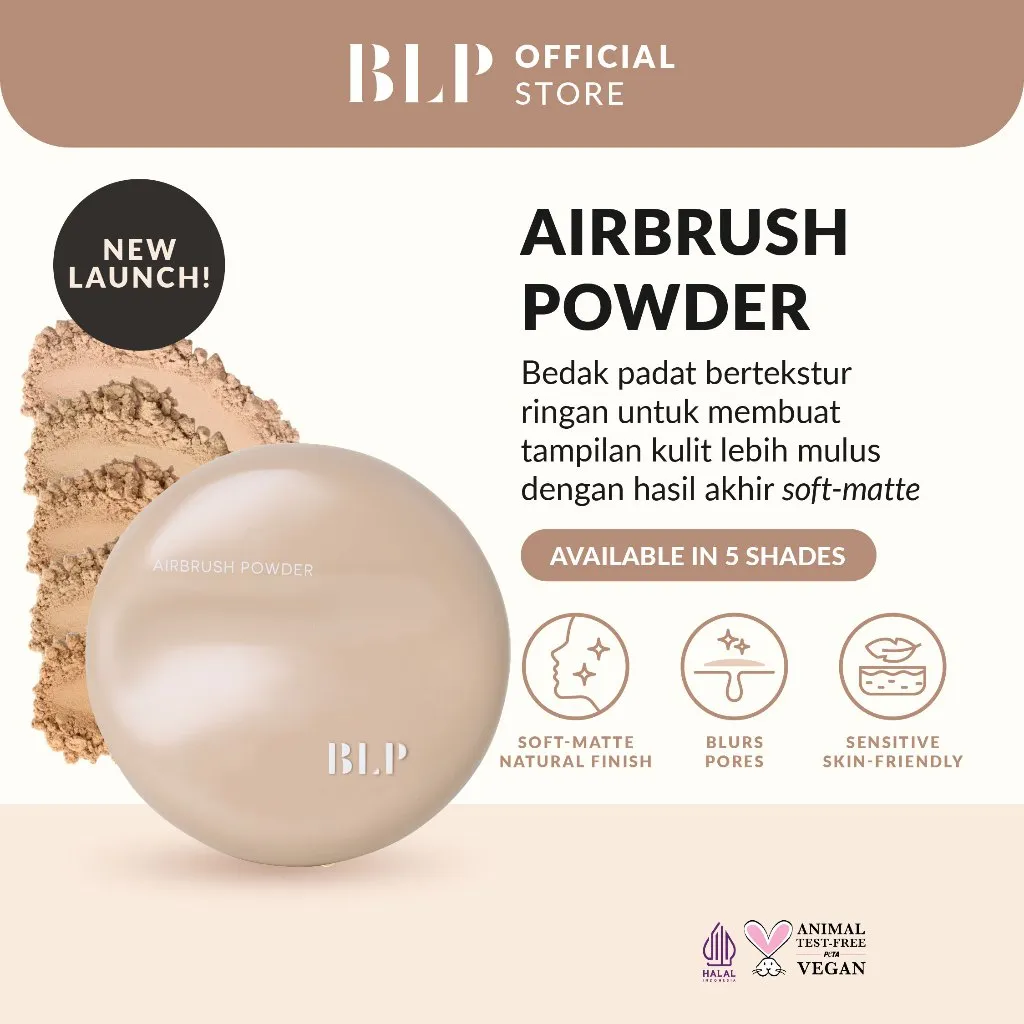 BLP - Airbrush Powder - Bedak Padat