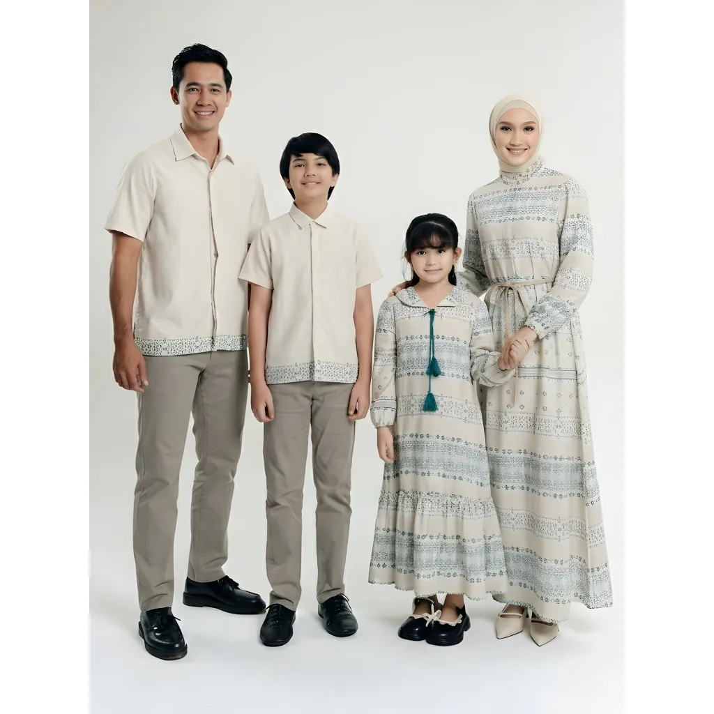 EXPAND SARIMBIT Harmiya Series | Baju Sarimbit Lebaran Keluarga Ayah Ibu Anak