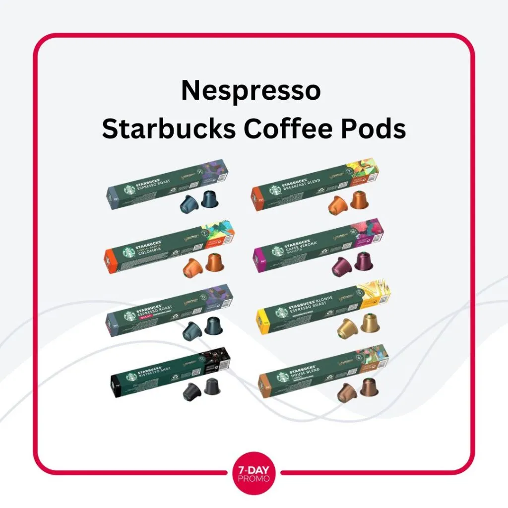 STARBUCKS Nespresso 10 Capsules Ready Stock 100% Original