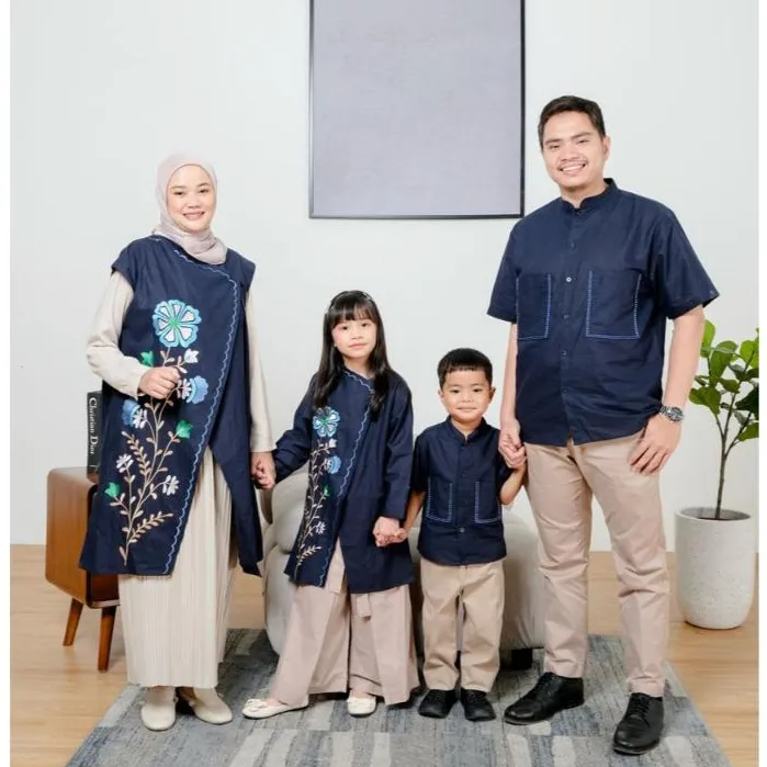 Badudu.id - Aatirah Raya Series 2026 - Baju Couple Keluarga Ayah Ibu Anak | Baju Lebaran 2026