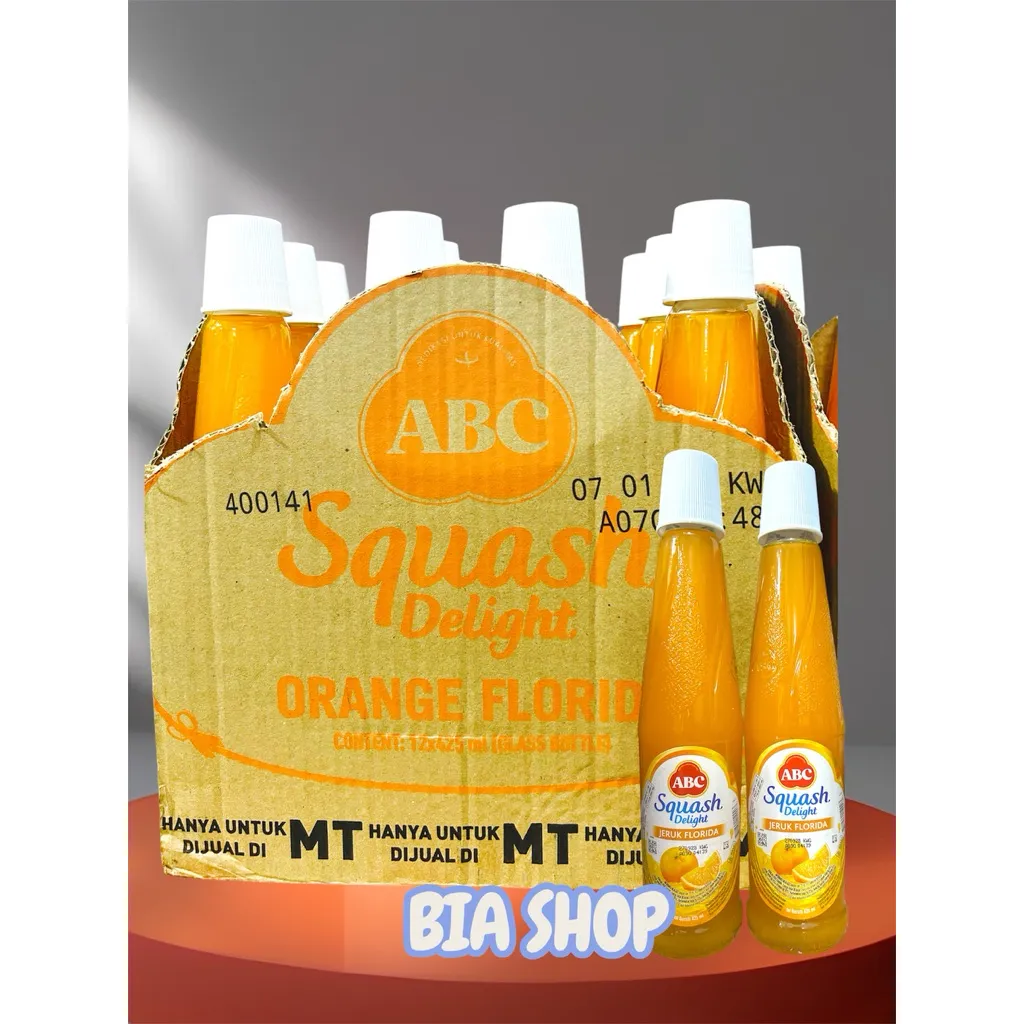 Sirup ABC Squash 450ml PerDus isi 12 pcs