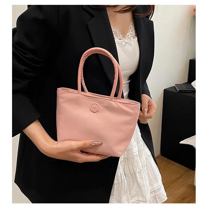 MIXELO Tas Wanita Mini Hand Bag Nylon Candy Colour