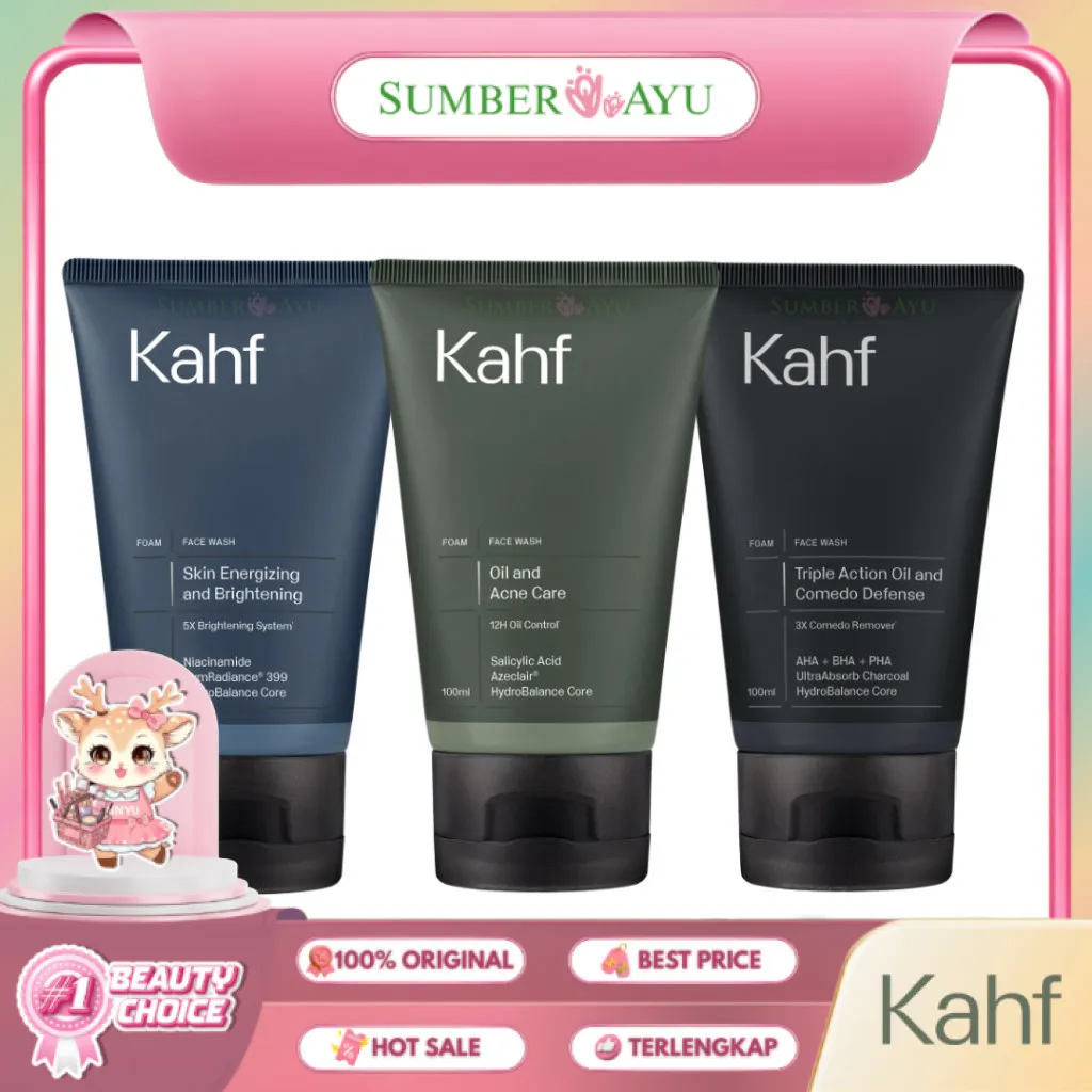 SUMBER AYU | KAHF NATURAL DISCOVERY FROM EVERYDAY LIFE FACE WASH