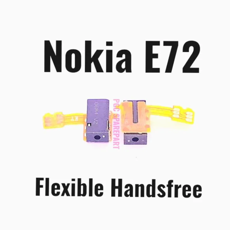 Original Flexible Konektor Handsfree Nokia - E72 Connector Headset Handset Handfree Audio Jack