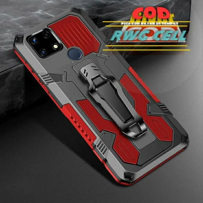 Xiaomi Redmi 9 9A 9C 9T REDMI A1 MiA1 Mi A1 NEW Redmi 10 2022 (5G) 10A 10C (A C T) Hard Case Belt Clip Robot Transformer Hybrid Armor Soft Case Cover Leather Flip Standing Hardcase Casing Flip Soft Case Kick Stand Silikon Rugged Softcase Silicon Casing Hp