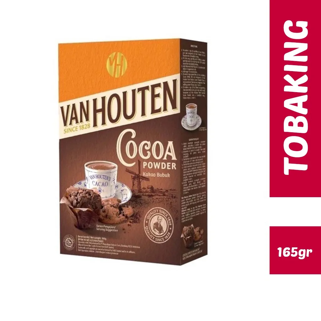 Van Houten Cocoa Powder 165 gr Coklat bubuk